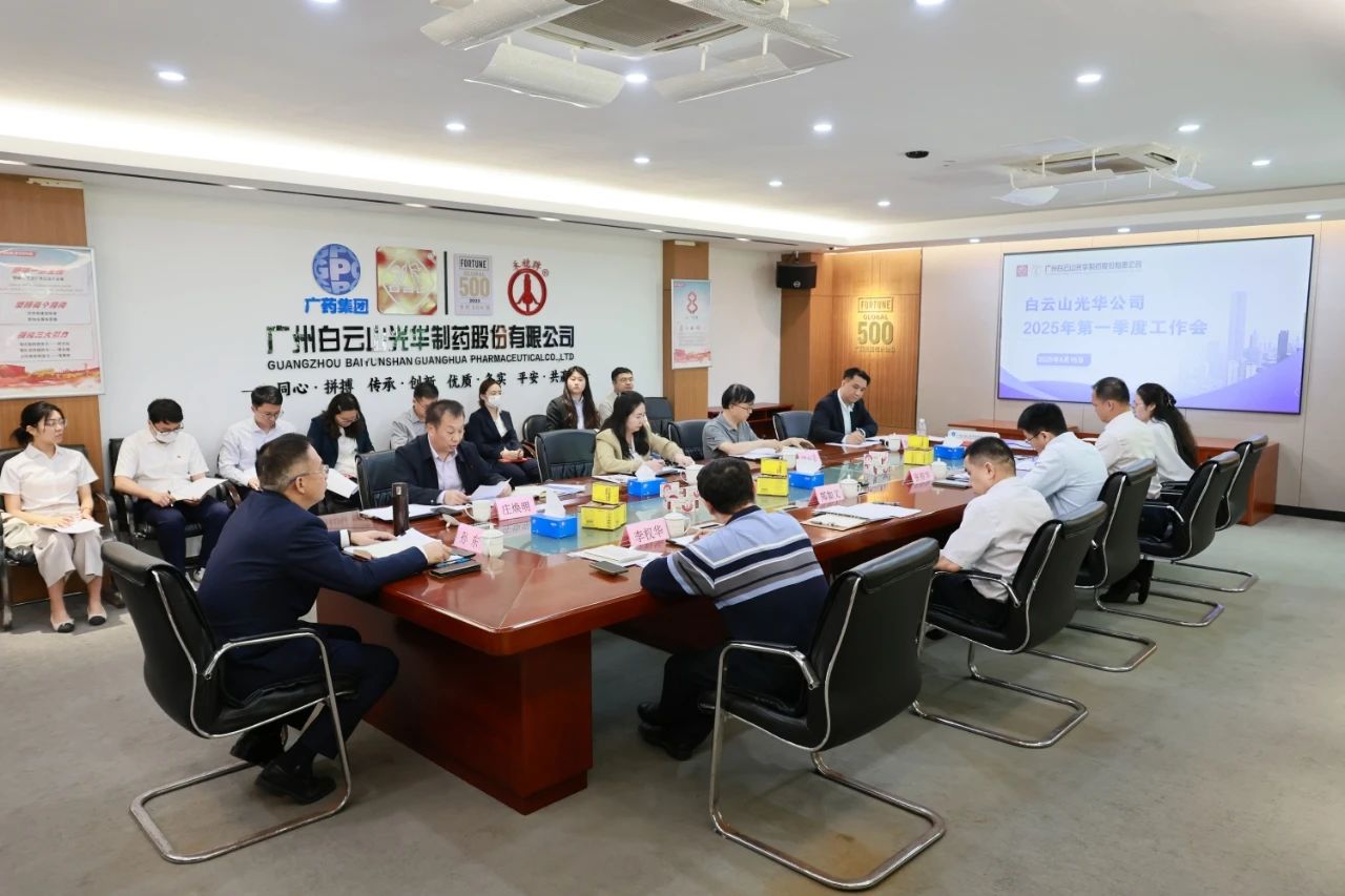 凝心聚力开新局 全力以赴拼经济——白云山pp电子造药召开2025年一季度工作会议